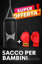 Sacco professionale da boxe per bambini + guantoni
