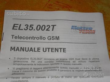 Telecontrollo caldaia con gsm