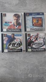 lotto 4 giochi ps1 