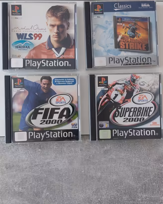 lotto 4 giochi ps1 