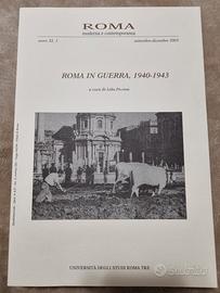 Roma in guerra 1940–1943 – Rivista Roma Moderna e 
