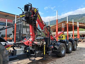 Rimorchio forestale tridem ESTE