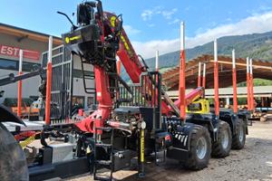 Rimorchio forestale tridem ESTE