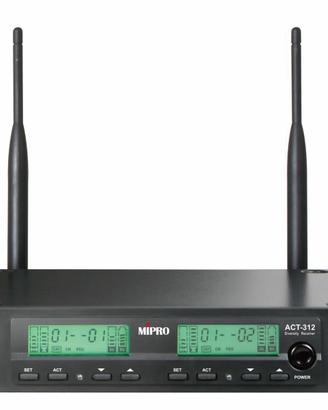 Mipro ACT312-II Dual Reciver Dual Ch. Diversity