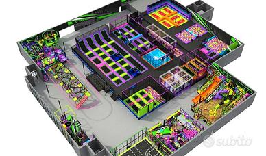 Fabbrica Trampoline Park Innovativi per Famiglie