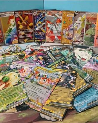 🔥Lotto Carte Pokémon 🔥300 Carte 🔥V/VMax/Ex/Rare