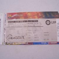 Ticket biglietto barcellona
