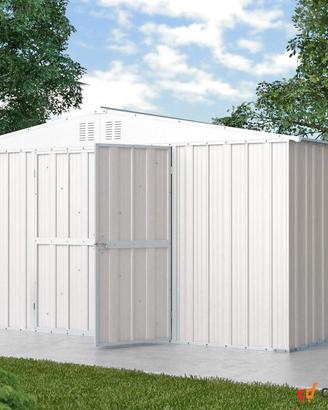 Box lamiera deposito Acciaio 403x269 bianco