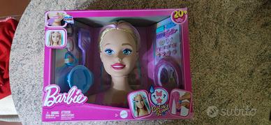 Barbie - Styling Head Deluxe, capelli biondi con o