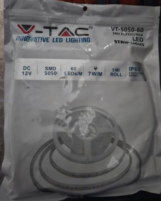 Strip LED  7W/m 5m 12V RGB IP65