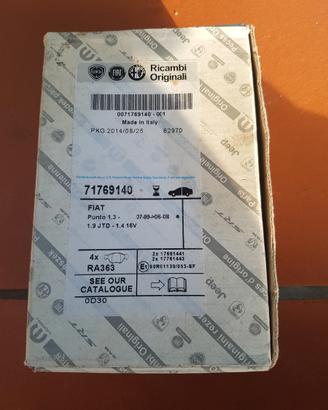 Pastiglie freni originali fiat