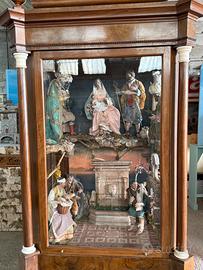 Scarabattola antica Noce 160.94.60