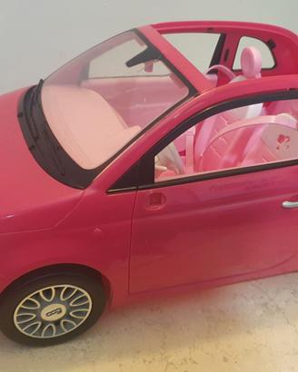 Barbie Fiat 500 Cabrio Rosa Mattel