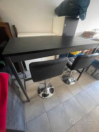 Tavolo bar ikea com sgabelli