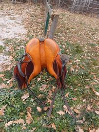 Sella Zaldi  Atlas completa di staffe e staffili