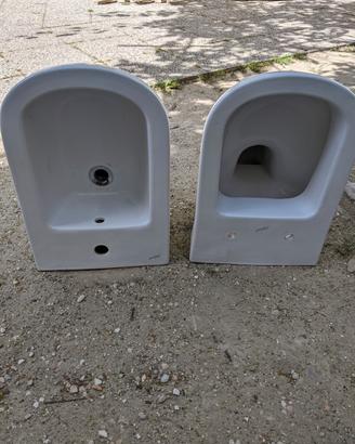 Coppia sanitari sospesi Ceramica Dolomite Gemma 2 