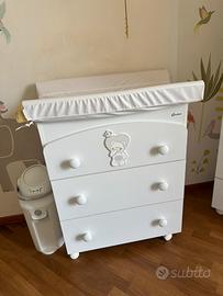 Giordani armadio fasciatoio bimbo mangiapannolini