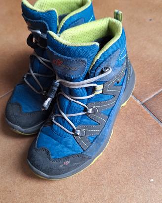 scarpe trekking bambini t 30