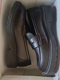 mocassini donna pelle nera 38
