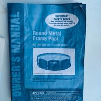 piscina rotonda 305 Intex con accessori