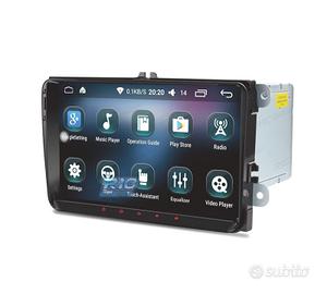 RADIO GPS ANDROID 10 QUAD CORE 16GB ROM 9 POLLICI
