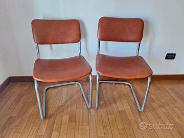 6 sedie Cesca Knoll by Marcel Breuer, Originali 70