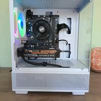Pc gaming nuovo bianco