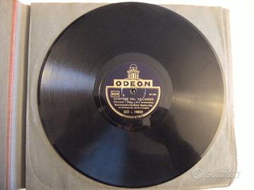 Dischi 78 giri completi di raccoglitore