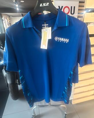 Polo Paddock Blue Team da uomo YAMAHA