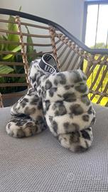 ✨ UGG Fluff Yeah leopardate originali – TG 38 ✨