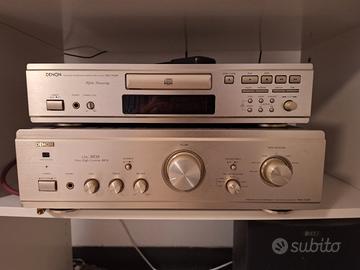 DENON amplificatore+lettore cd