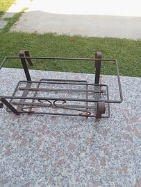 fioriere portavasi in ferro battuto 
