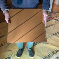 Specchiera componibile 200x160 effetto bronzo