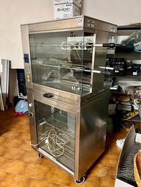 Girarrosto Gas 4 Spiedi Leggi Descrizione