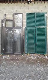 Finestre e Persiane in Allumino Varie Misure