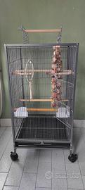 voliera con ruote.