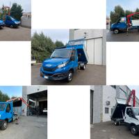 Iveco Daily Ribaltabili e Cassoni + Gru Nuova