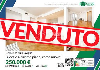 BILCOALE DI 65MQ ALL'ULTIMO PIANO - LIBERO SUBITO!