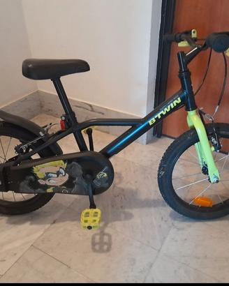 bici decathlon con rotelline rimovibili