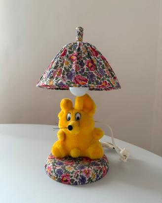 Lampada comodino in Peluche