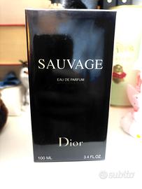 Profumo dior sauvage ancora confezionato(ricevuta)