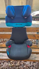 Coppia Seggiolini auto CybexSolution X-fix 15-36kg
