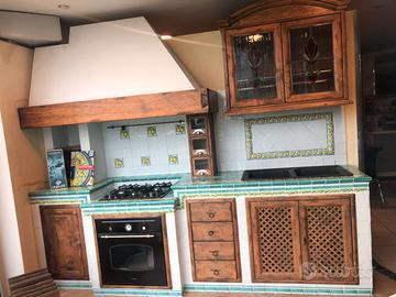 Cucina Lineatre arte povera