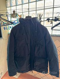Piumino Hetrégò uomo blu navy