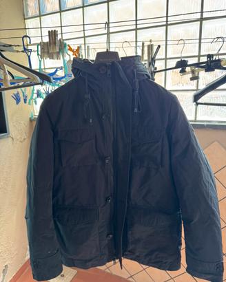 Piumino Hetrégò uomo blu navy