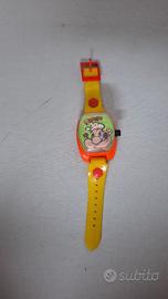 Raro orologio da polso Popeye "Moving Eyes" 1980