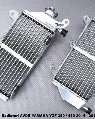 Radiatori AVDB YAMAHA YZF 250 / 450 2014 - 2018