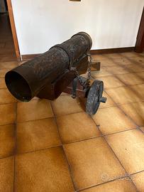 Ornamentale cannone rame