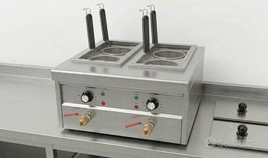 Cuocipasta elettrico professionale 4 cestelli