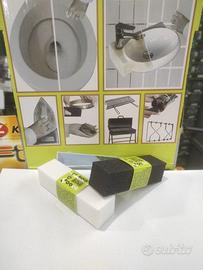 2 PZ BOGOZ Spugna Nera E Bianca Per Eliminare